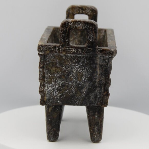 Chinese Jade Censer Incense Burner - Picture 9 of 13